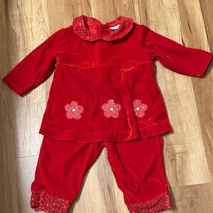 A Little Angel Red Velvet Outfit